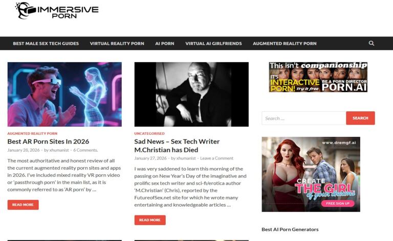 mmersivePorn.com: Your Guide to VR Porn, AI Content, and Adult Entertainment Trends pornsxxx